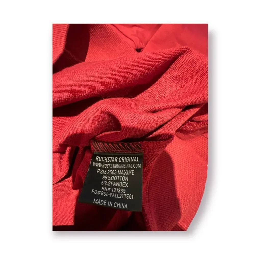 Rockstar Red Men's Hoodie only